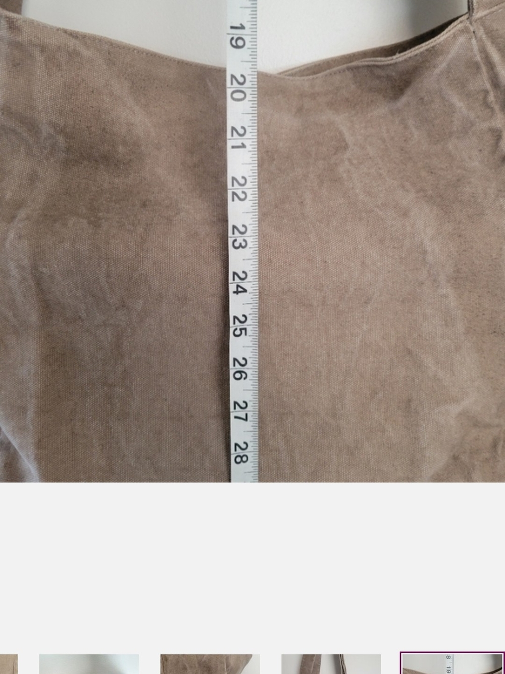 FREE PEOPLE/WE THE FREE Canvas Crossbody Tote - Picture 10 of 10